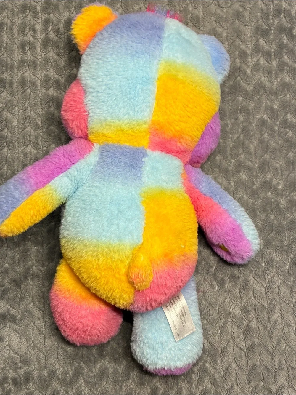 Care Bears Rainbow Star Plush - Pink, Purple, Blue, Yellow